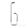 Ang mga modernong glass shower door ay humila